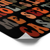 七面鳥の肉汁の豆と私転がにそのケースを見せてくれ ポスター (角)