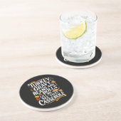 七面鳥の肉汁の豆と私転がにカセロールを見せてくれ コースター (側面)