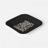 七面鳥の肉汁の豆と私転がにカセロールを見せてくれ ペーパープレート (傾斜あり)