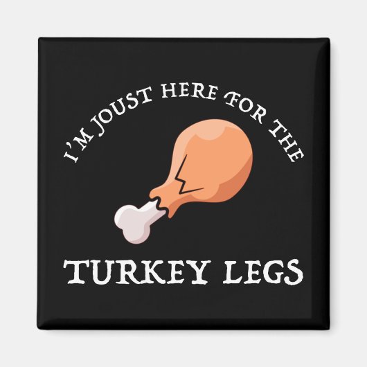 七面鳥の脚に乗り込む マグネット (正面)