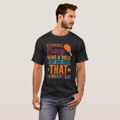 七面鳥の豆 Tシャツ (正面フル)