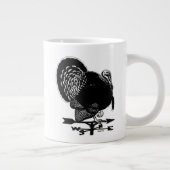 七面鳥の風見鶏 ジャンボコーヒーマグカップ (右)