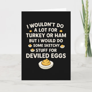 七面鳥やハムのためにそんなに努力はしないが、でも カード