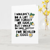 七面鳥やハムのためにそんなに努力はしないけど、でも  カード (黄色い花)