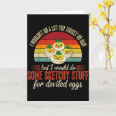 七面鳥やハムの為なら大したことはしないが、でも カード (黄色い花)