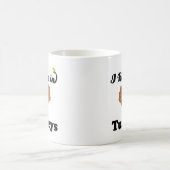 七面鳥を信じる コーヒーマグカップ (中央)