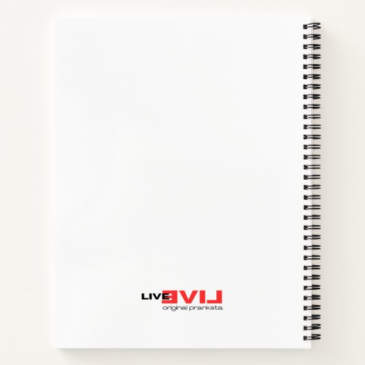 七面鳥を殺す – ノートブック (裏面)