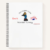 七面鳥を殺す – ノートブック (正面)