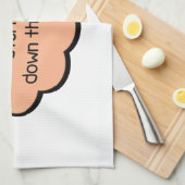 七面鳥を渡して詰め物をして下さい キッチンタオル (四つ折り)