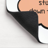 七面鳥を渡して詰め物をして下さい マウスパッド (コーナー)