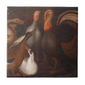 七面鳥カモ感謝祭タイル タイル (正面)
