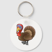 七面鳥キーチェーン キーホルダー (裏面)
