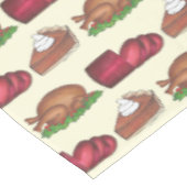 七面鳥クランベリーパンプキンパイ感謝祭ディナー テーブルクロス (アングル)