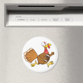 七面鳥サッカー選手 マグネット (インサイチュ (食洗機))