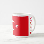 七面鳥サッカー コーヒーマグカップ (正面右)