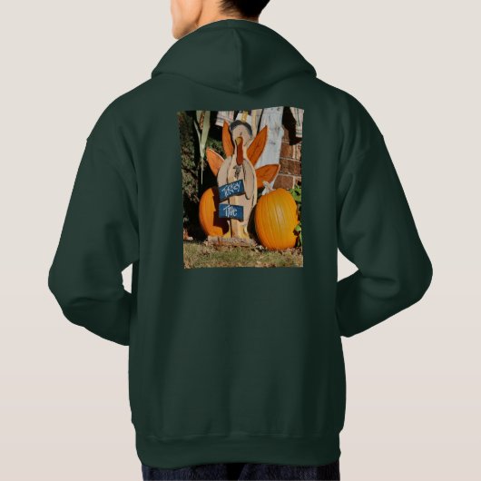 七面鳥タイマー パーカ (裏面)