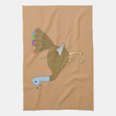 七面鳥タオル キッチンタオル (縦)