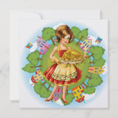 七面鳥ディナー – 感謝祭 – クリスマス – SRF 招待状 (正面)