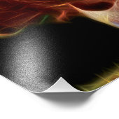 七面鳥フラクタル フォトプリント            (角)