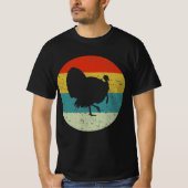 七面鳥レトロヴィンテージシルエット70s tシャツ (正面)