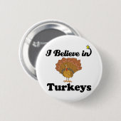 七面鳥信じの中だ 缶バッジ (正面&裏面)