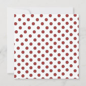 七面鳥感謝祭 招待状 (裏面)