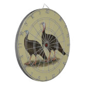 七面鳥東部野生の鳥 ダーツボード (正面左)