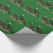 七面鳥東部野生の鳥 ラッピングペーパー (角)