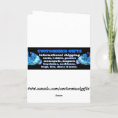 七面鳥 シーズンカード (裏面)