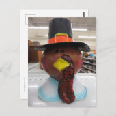 七面鳥 ポストカード (正面/裏面)