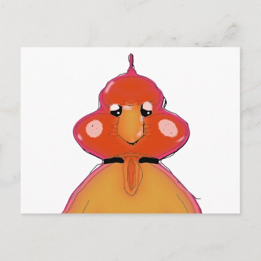 七面鳥 ポストカード (正面)