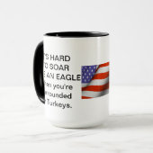 七面鳥 マグカップ (正面左)