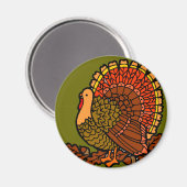 七面鳥 マグネット (正面/裏面)