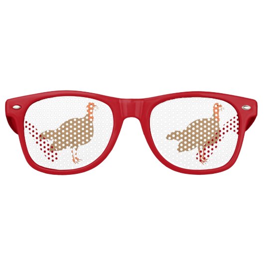 七面鳥 レトロサングラス (正面)