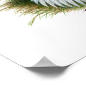 七面鳥：薄紫 ポスター (角)