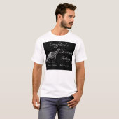 七面鳥 Tシャツ (正面フル)