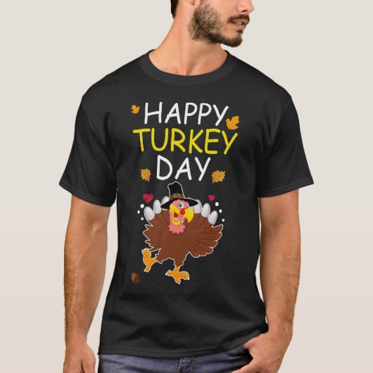 七面鳥 Tシャツ (正面)