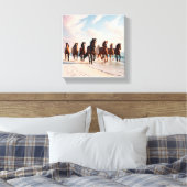 七頭 キャンバスプリント (インサイチュ (寝室))