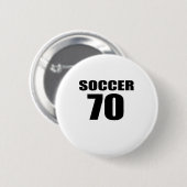 七〇サッカー誕生日 缶バッジ (正面&裏面)