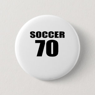 七〇サッカー誕生日 缶バッジ