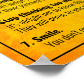 七（鳥）ショウジョウコウカンチョウ規則 ポスター (角)