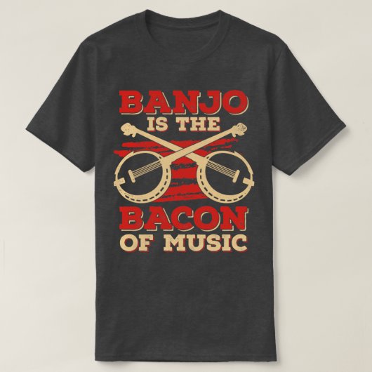 万丈は音楽の大好物だ Tシャツ (デザイン正面)