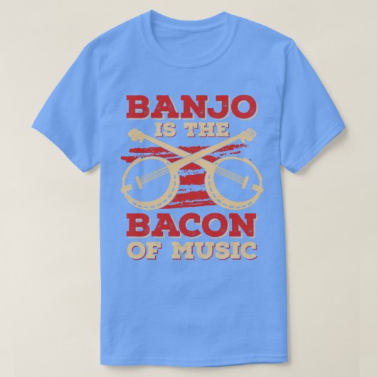 万丈は音楽の大好物だ Tシャツ (デザイン正面)