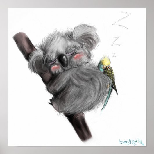 万丈コアラとベンジバード ポスター (正面)