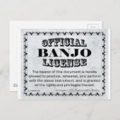 万丈免許 ポストカード (正面/裏面)