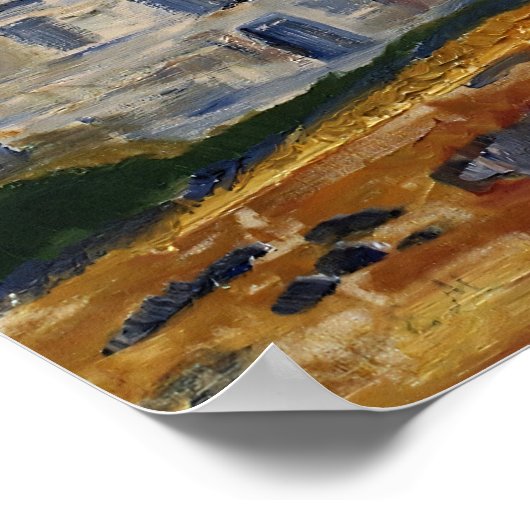 万世一系の精霊エドバード・ムンクのカシの木 ポスター (角)