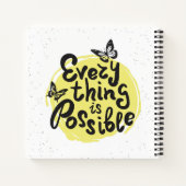 万事あり得る ノートブック (裏面)