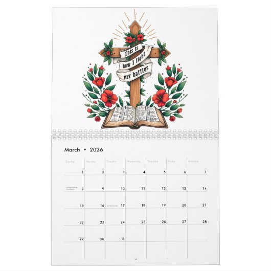 万事あり! カレンダー (3月 2026)