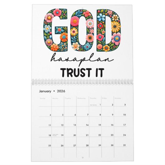 万事あり！ カレンダー (1月 2026)