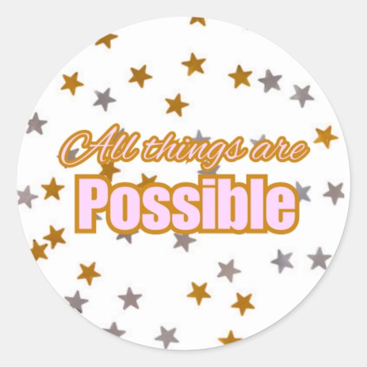 万事あり ラウンドシール (正面)